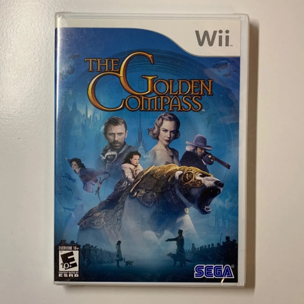 Golden Compass Wii Game NWT